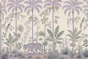 Tropical Jungle Wallpaper Palm Trees Chinoiserie Wall Mural design