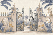 Walls Wallpaper Garden Gate Safari Removable Wall Decor design