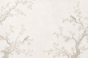 Cherry Blossoms Wallpaper Birds Chinoiserie Wall Mural design