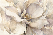 Large Floral Wallpaper Watercolor Flower Abstract Botanical Wall Mural design