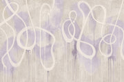 Abstract Wallpaper Textured Light Wall Mural design