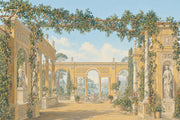Italian Villa Wallpaper Classical Garden Removable Mediterranean Wall Decor design