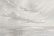 Cloudy Sky Wallpaper Overcast Misty Horizon Wall Mural design