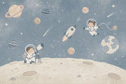 Floating In Space Wallpaper Outer Space Removable Kids Room Wall Decor design