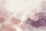 Abstract Wallpaper Watercolor Blush Pink Removable Wall Decor design
