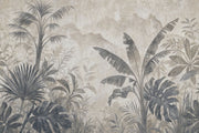 Botanical Mural Wallpaper Tropical Foliage Jungle Garden Wall Mural design