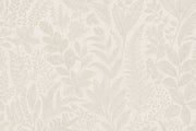 Scenic Landscape Wallpaper Botanical Sketch Linen Wall Mural design