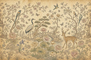 Chinoiserie Wallpaper Toile Floral Wall Mural design
