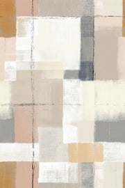 Geometric Wallpaper Abstract Neutral Removable Wall Decor design