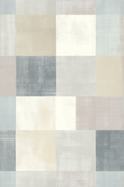 Geometric Wallpaper Abstract Removable Rectangles Wall Double Roll design