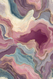 Marble Wallpaper Abstract Pink Decorative Mural design