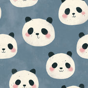 Panda Wallpaper Cute Whimsical Decorative Mural design