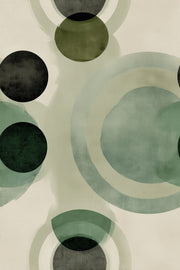Mid Century Modern Wallpaper Solid Black Mid Century Modern Decorative Mural design