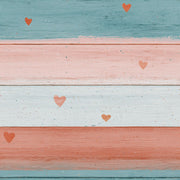 Rustic Wood Wallpaper Horizontal Planks Painted Wood Removable Wall Decor design