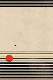Striped Wallpaper Abstract Geometric Removable Wall Decor design