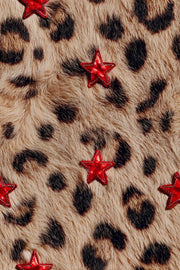 Leopard Print Wallpaper Animal Print Faux Fur Texture Decorative Mural design