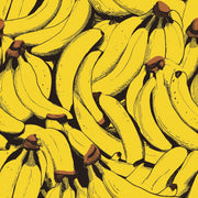 Banana Print Wallpaper Pop Art Tropical Fruit Removable Wall Decor design