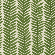 Fern Fronds Wallpaper Tropical Leaf Hand Painted Decorative Mural design