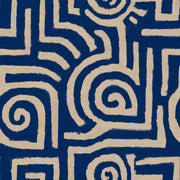 Abstract Geometric Wallpaper Maze Pattern Textured Canvas Look Removable Wall Decor design