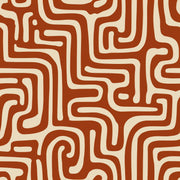 Mid Century Modern Wallpaper Retro Abstract Removable Wall Decor design