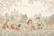 Fairytale Wallpaper Woodland Castle Removable Wall Decor design