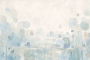 Abstract Geometric Shapes Wallpaper Watercolor Texture Wall Mural design