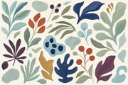 Hand Painted Botanical Leaves Wallpaper Modern Floral Wall Mural design
