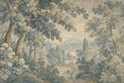 Vintage Forest Valley Wallpaper Panoramic Landscape Wall Mural design