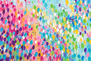 Abstract Paint Drips Wallpaper Colorful Splatter Wall Mural design