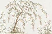 Pear Tree Wallpaper Chinoiserie Garden Wall Mural design