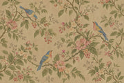 Chinoiserie Birds And Blossom Branches Wallpaper Vintage Botanical Wall Mural design
