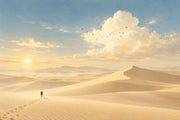 Desert Sand Dunes Wallpaper Sunset Sky Wall Mural design