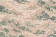 Pastel Cloudscape Wallpaper Textured Sky Wall Mural design