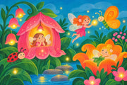 Fairy Garden Wallpaper Storybook Floral Wall Mural design