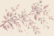 Blossoming Branch Wallpaper Watercolor Botanical Wall Mural design