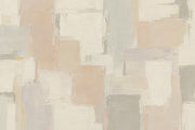 Layered Neutral Blocks Wallpaper Textured Geometric Wall Mural design