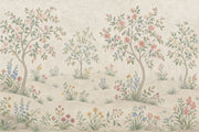 Flowering Trees Wallpaper Chinoiserie Botanical Wall Mural design