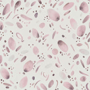 Abstract Watercolor Blobs Wallpaper Soft Pink Mauve design