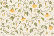 Watercolor Ivy Vines Wallpaper Muted Green Botanical Wall Mural design