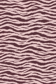 Zebra Stripe Wallpaper Pink Background Burgundy Brush Stripes design