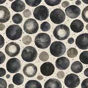 Watercolor Circles Wallpaper Black And Gray Ink Splatter design