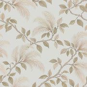 Curving Branches Wallpaper Watercolor Neutral Botanical design