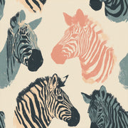 Zebra Wallpaper Safari Animal Print Removable Wall Decor design