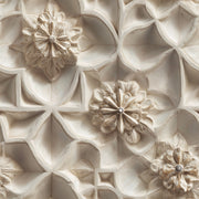 3D Relief Wallpaper Cream Plaster Texture Decorative Mural design