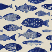 Fish Wallpaper Coastal Removable Nautical Wall Decor design