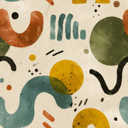 Mid Century Modern Wallpaper Retro Modern Removable Wall Decor design