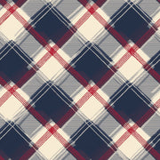 Plaid Wallpaper Tartan Navy Decorative Mural design