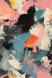 Abstract Wallpaper Painterly Texture Removable Palette Knife Strokes Wall Decor design