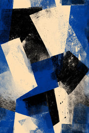 Geometric Shapes Wallpaper Textured Brush Strokes Color Block Decorative Mural design