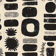 Abstract Wallpaper Geometric Black Decorative Mural design